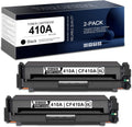 2 Black 410A Toner Cartridge Pack of 2 A945029