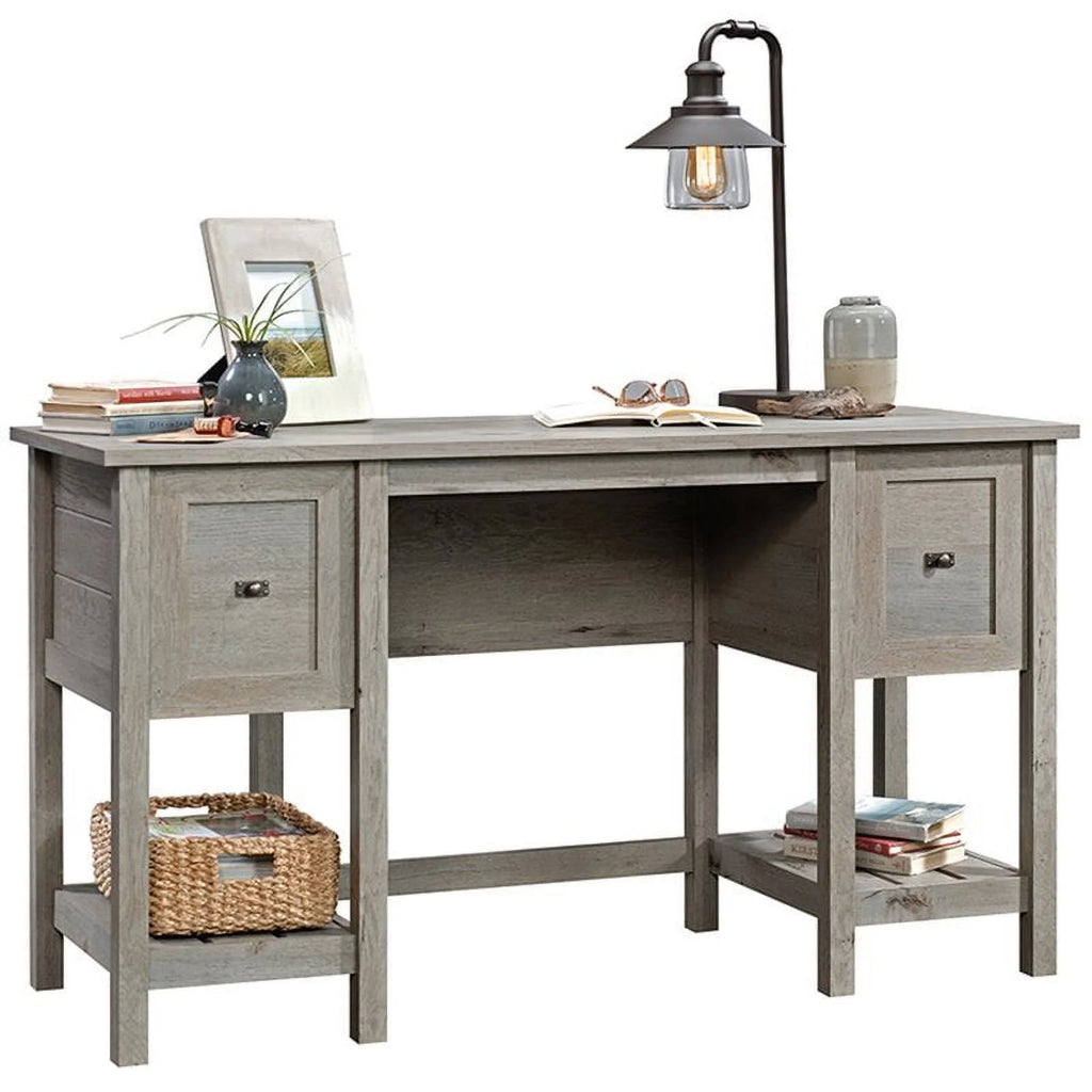 Engineered Wood Writing Desk in Mystic Oak J7306