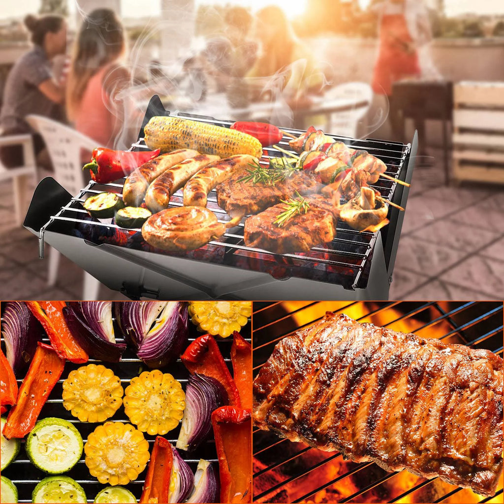 Foldable Mini Stainless Steel BBQ Grill D892321