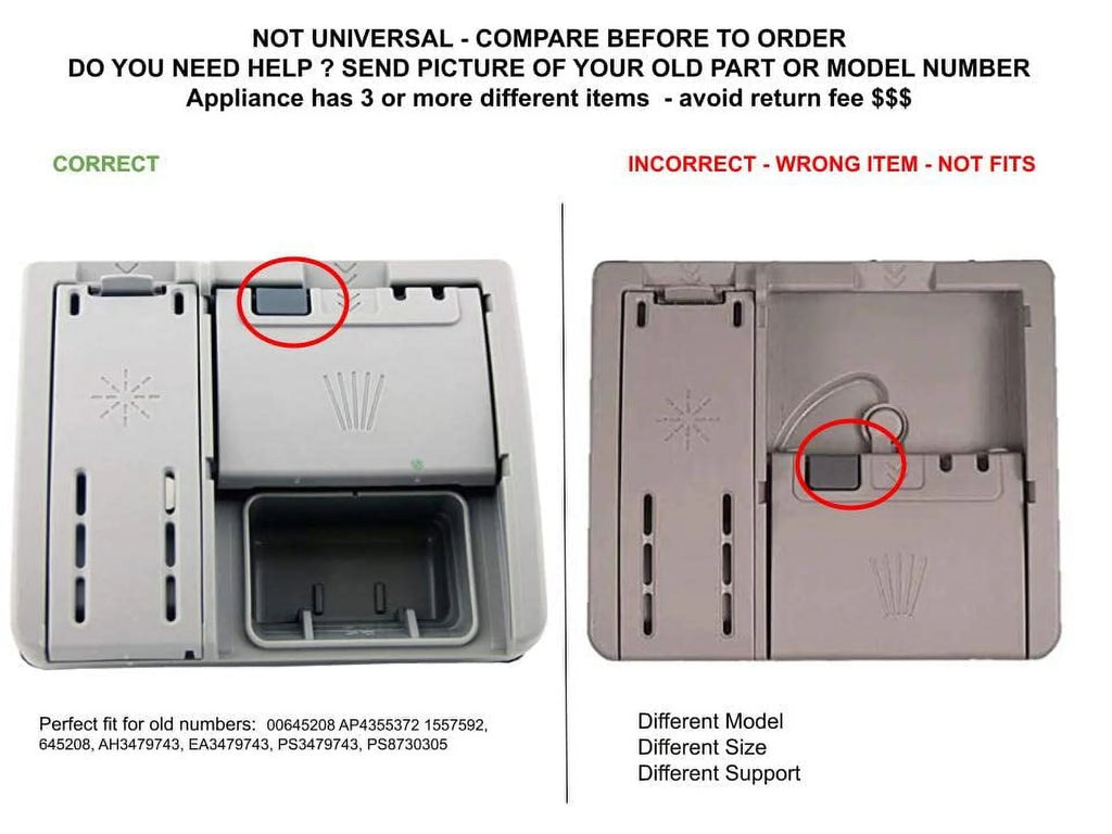 Dishwasher Soap Dispenser Replacement N2081