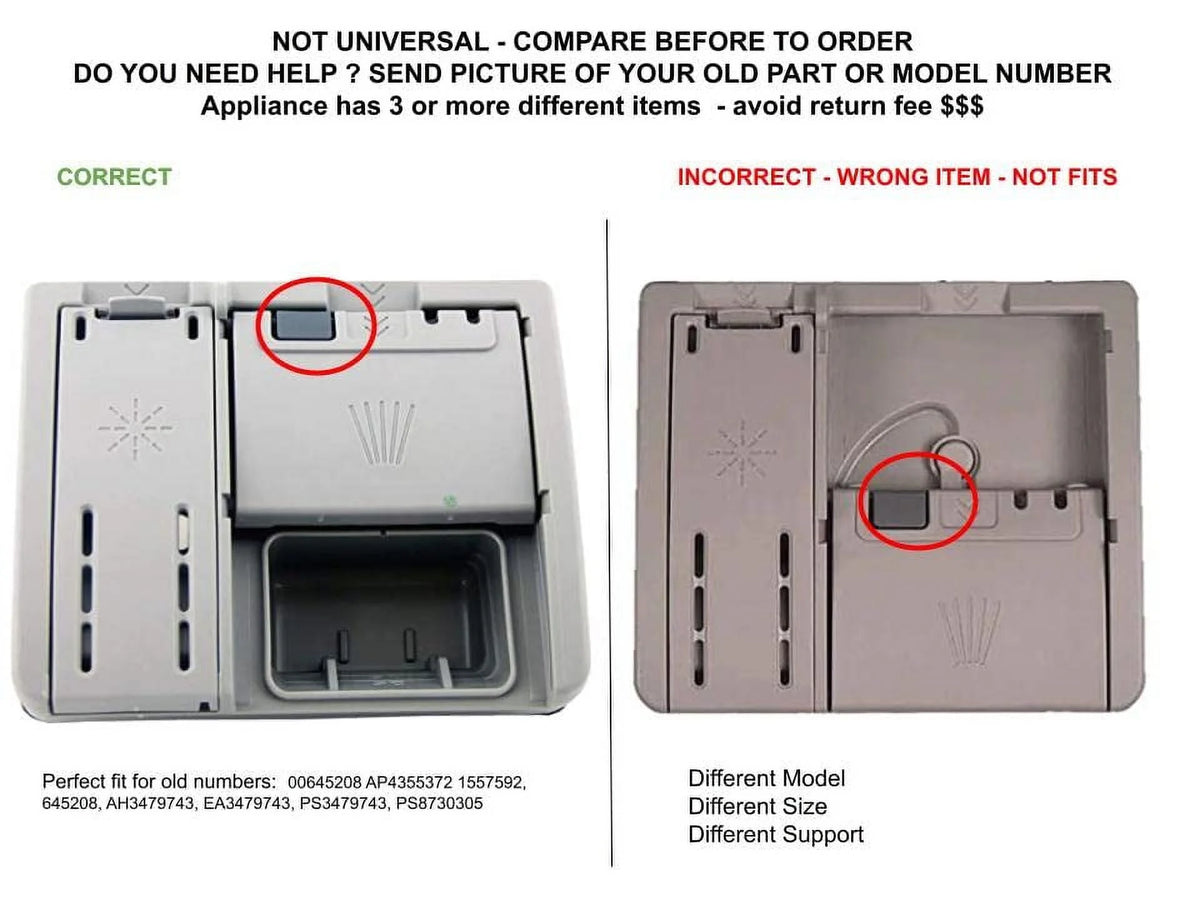 Dishwasher Soap Dispenser Replacement N2081