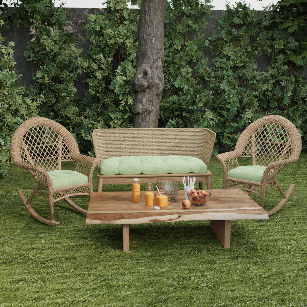 Green 3-Piece Outdoor Cushion Set A95355