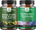 Pure Green Coffee Bean Extract and Probiotics Supplement Z5446