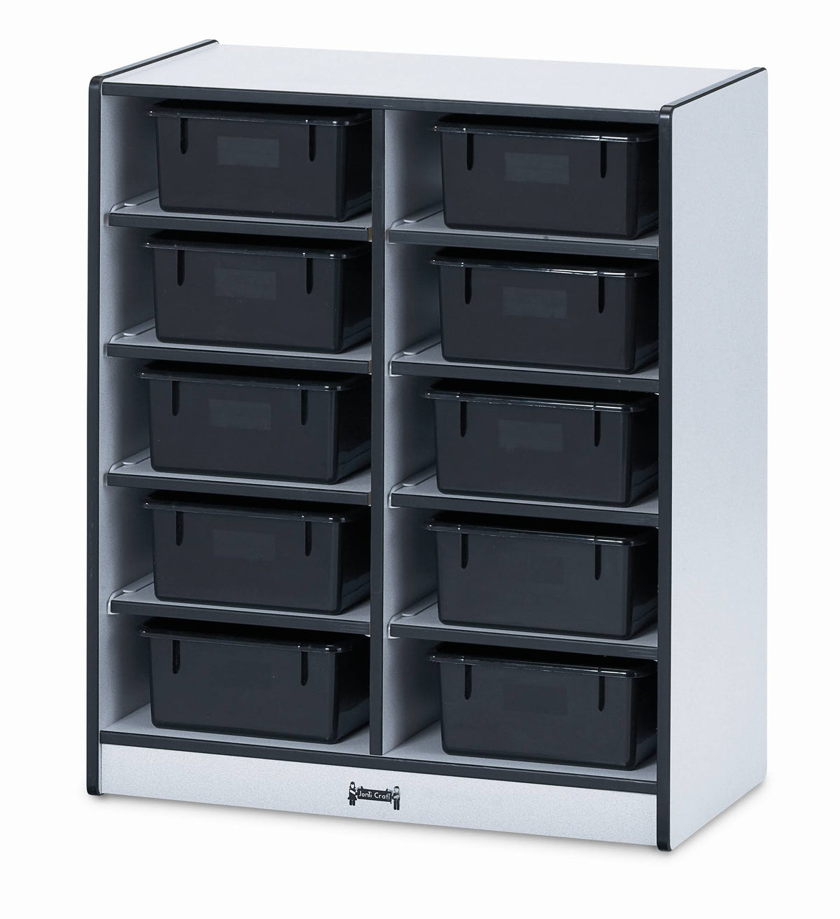 Blue 10 Tub Mobile Storage R9475