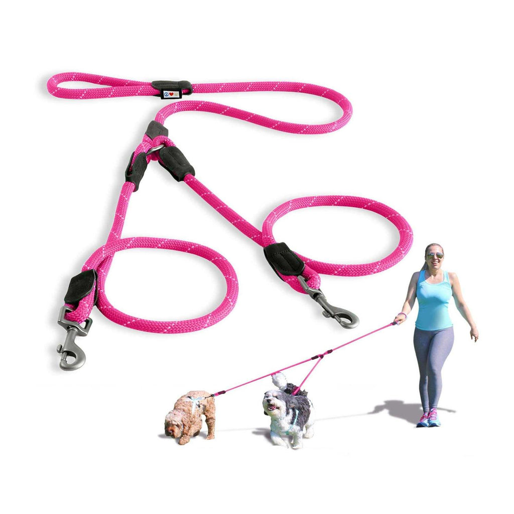2 Reflective Rope Dog Leash R355354