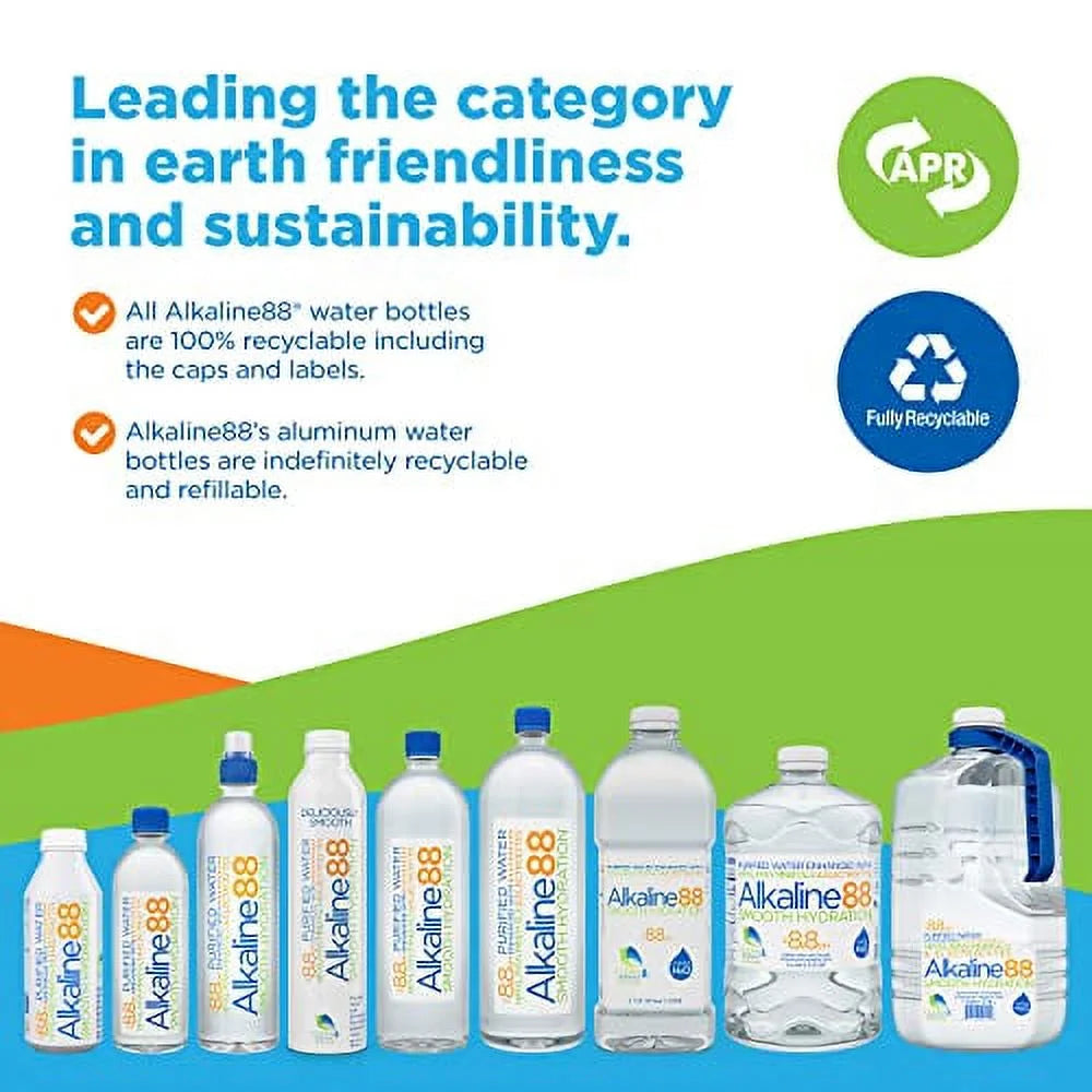 Purified Ionized Water with Himalayan Minerals, 700mL (24 Pack) Z6949