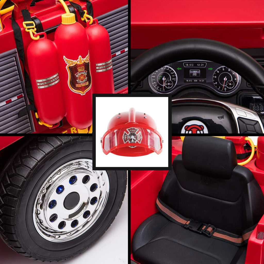 12V Battery Powered Ride On Fire Truck S2049