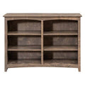 Solid Wood Bookcase Sandy Gray H802192