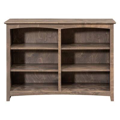 Solid Wood Bookcase Sandy Gray H802192