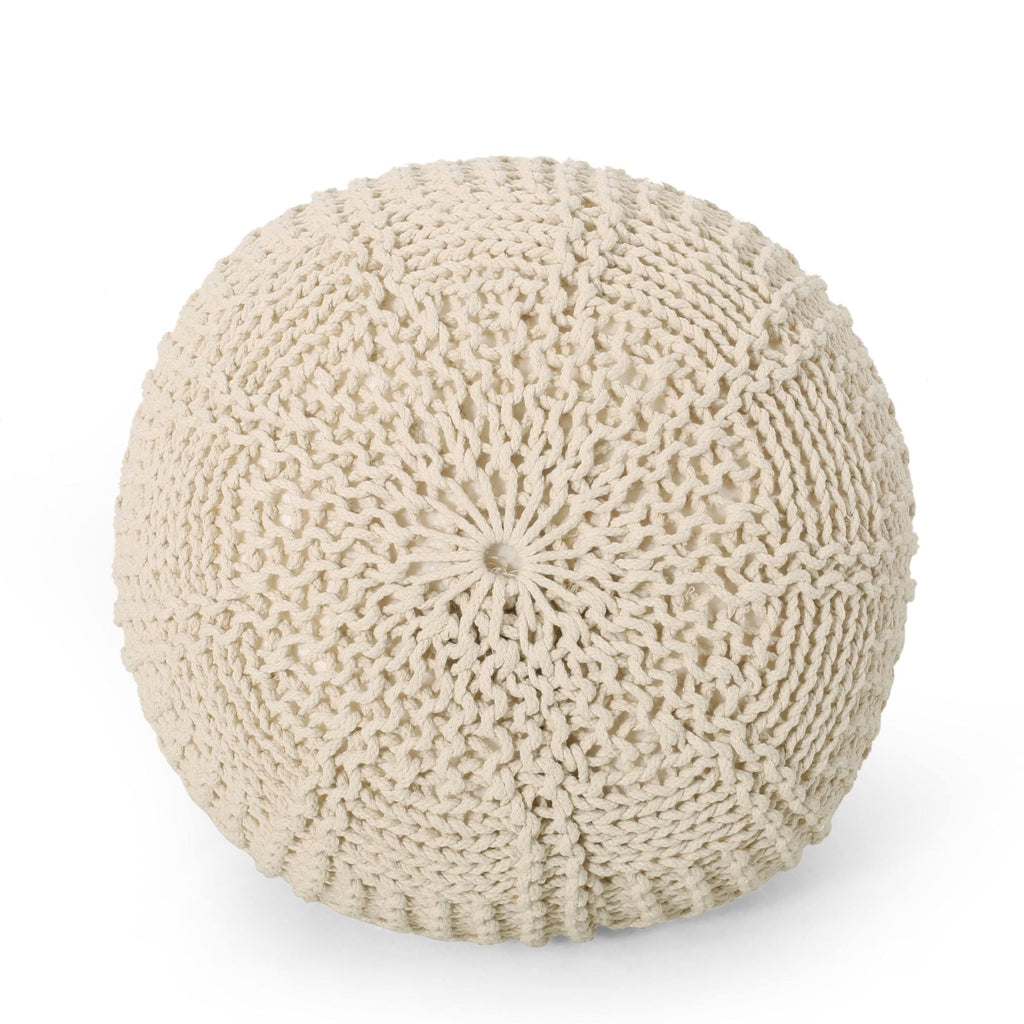 Gray Pouf L4169