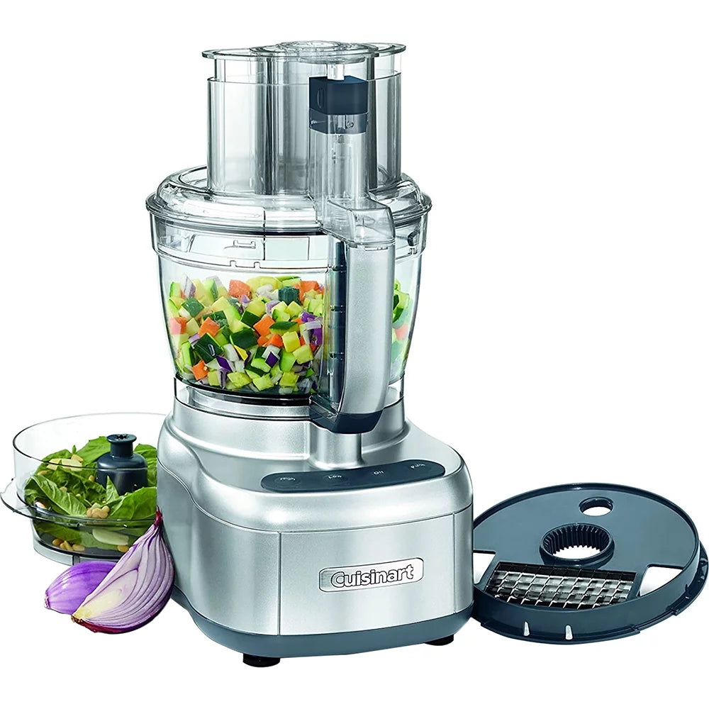 13 Cup Food Processor with Dicing Kit and 12 Piece Stainless Steel Knife Set W879334