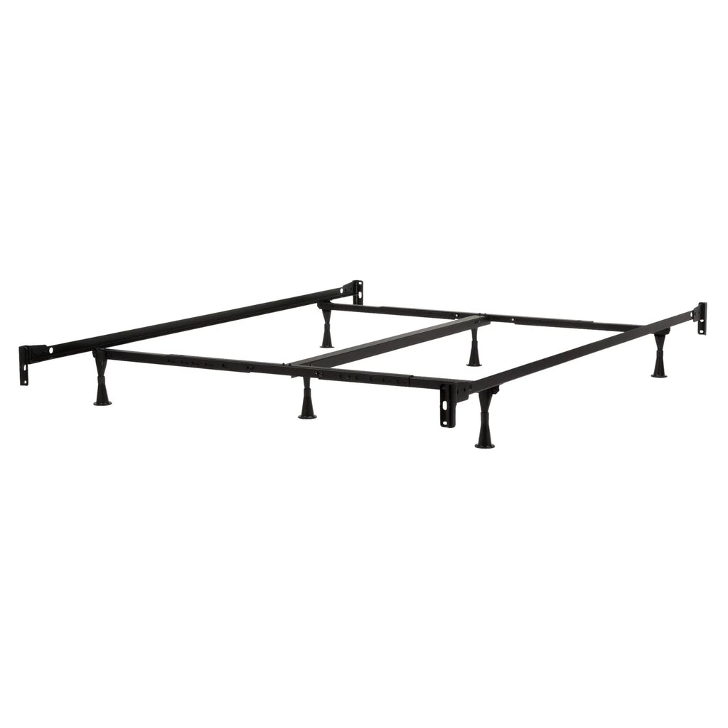 Full Size Medium Soft PillowTop Mattress Set with Bed Frame E209
