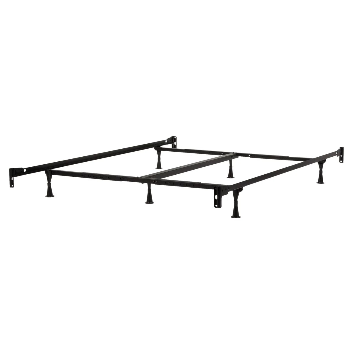 Full Size Medium Soft PillowTop Mattress Set with Bed Frame E209