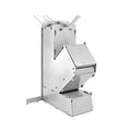 Outdoor Collapsible Wood Burning Detachable Portable Stainless Steel Rocket Camp Tent N797414