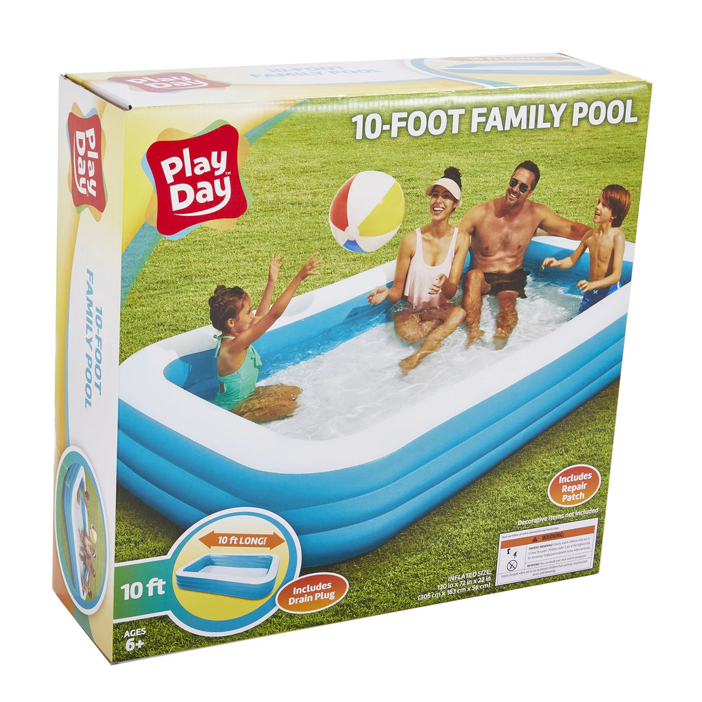 Rectangular Inflatable Family Pool L283
