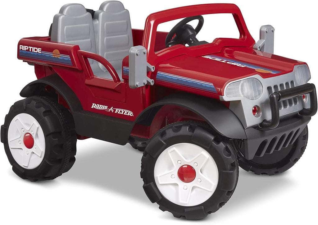 6 Volt Powered Electric Monster Truck with Lights & Sounds D8706