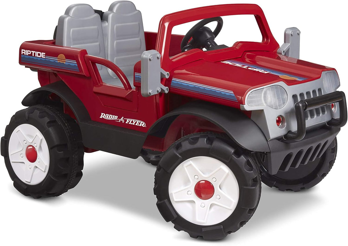 6 Volt Powered Electric Monster Truck with Lights & Sounds D8706