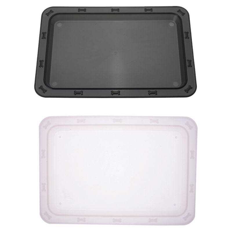 Black Pet Dinner Tray Z69560