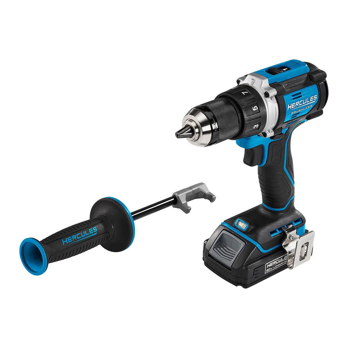 20V Brushless Cordless 1/2 in. Drill/Driver Kit with Battery and Charger F55554