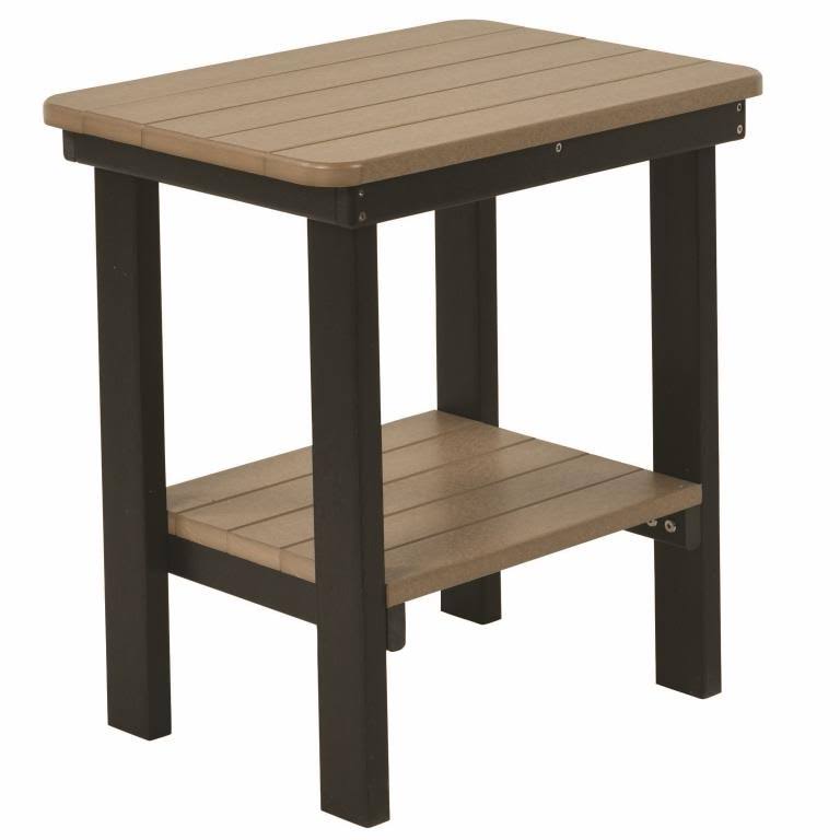 Resin Rectangular End Table A702274