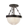 Old Bronze Semi Flush Light Z329710