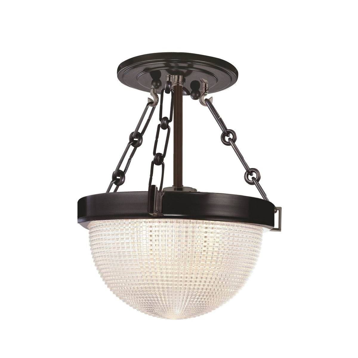 Old Bronze Semi Flush Light Z329710