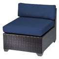 Navy Armless Patio Chair Y4549