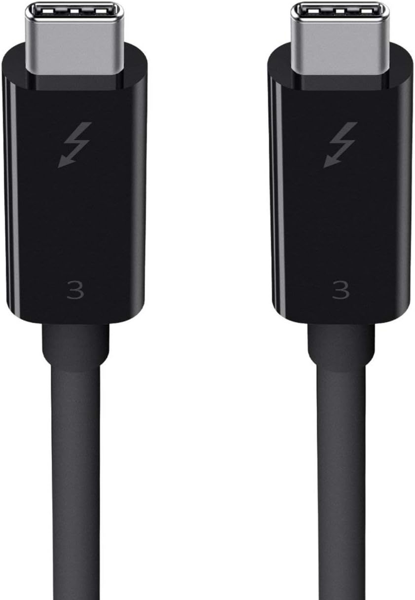 Thunderbolt 3 Cable, 100 Watts (6.5 Feet/ 2 Meters) X4179