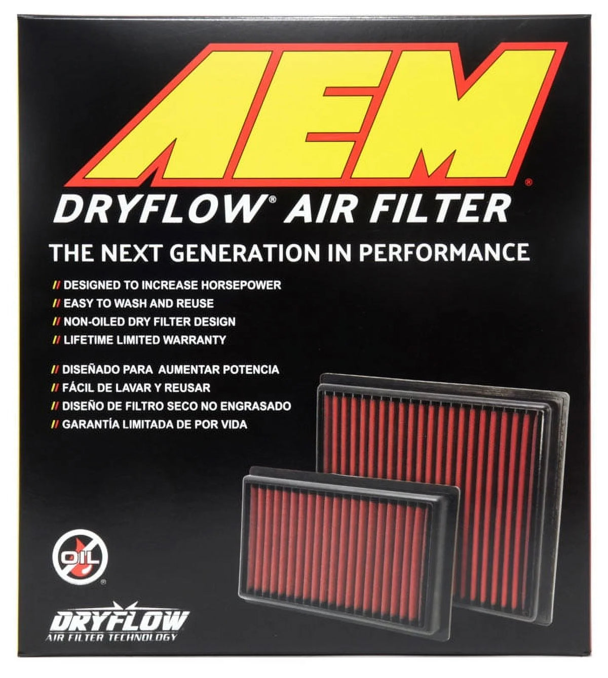 DryFlow Air Filter V440