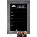 Personalized Team Weekly Chalkboard with Frame X557735