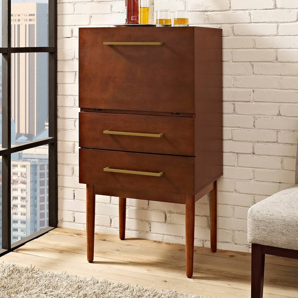 Mahogany Spirit Cabinet J99754