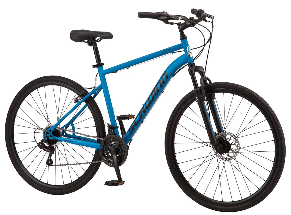 Blue 21 Speeds 700c Wheels Hybrid Bike X5675