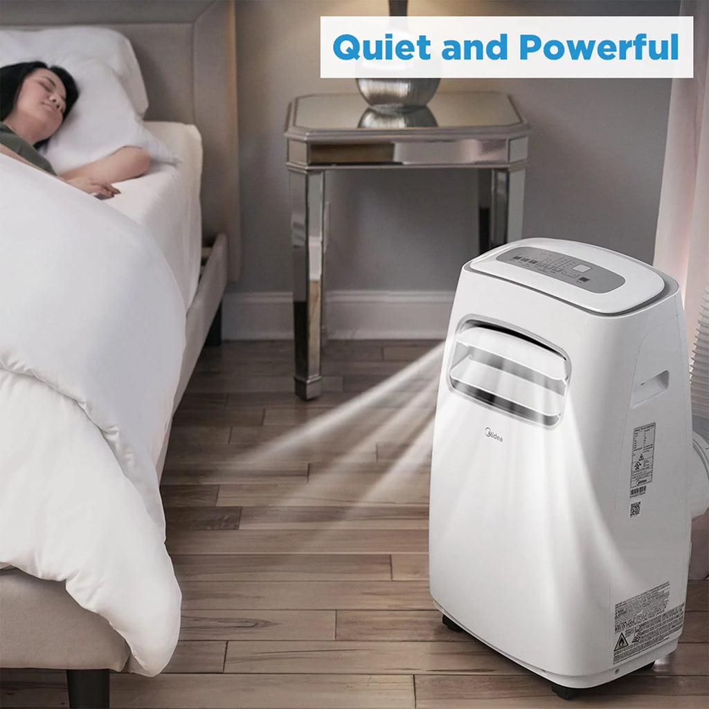 8,000 BTU Portable Air Conditioner with Remote Control & Window Kit B808947