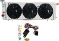 3 Row Core Aluminum Radiator with Fan Shroud and Relay T1810