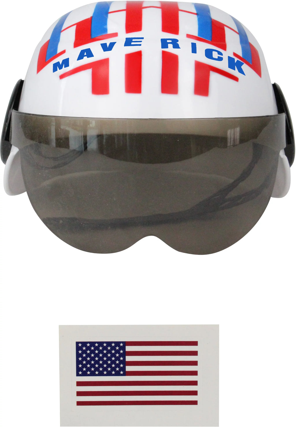White Pilot Helmet Costume Accessory E3863