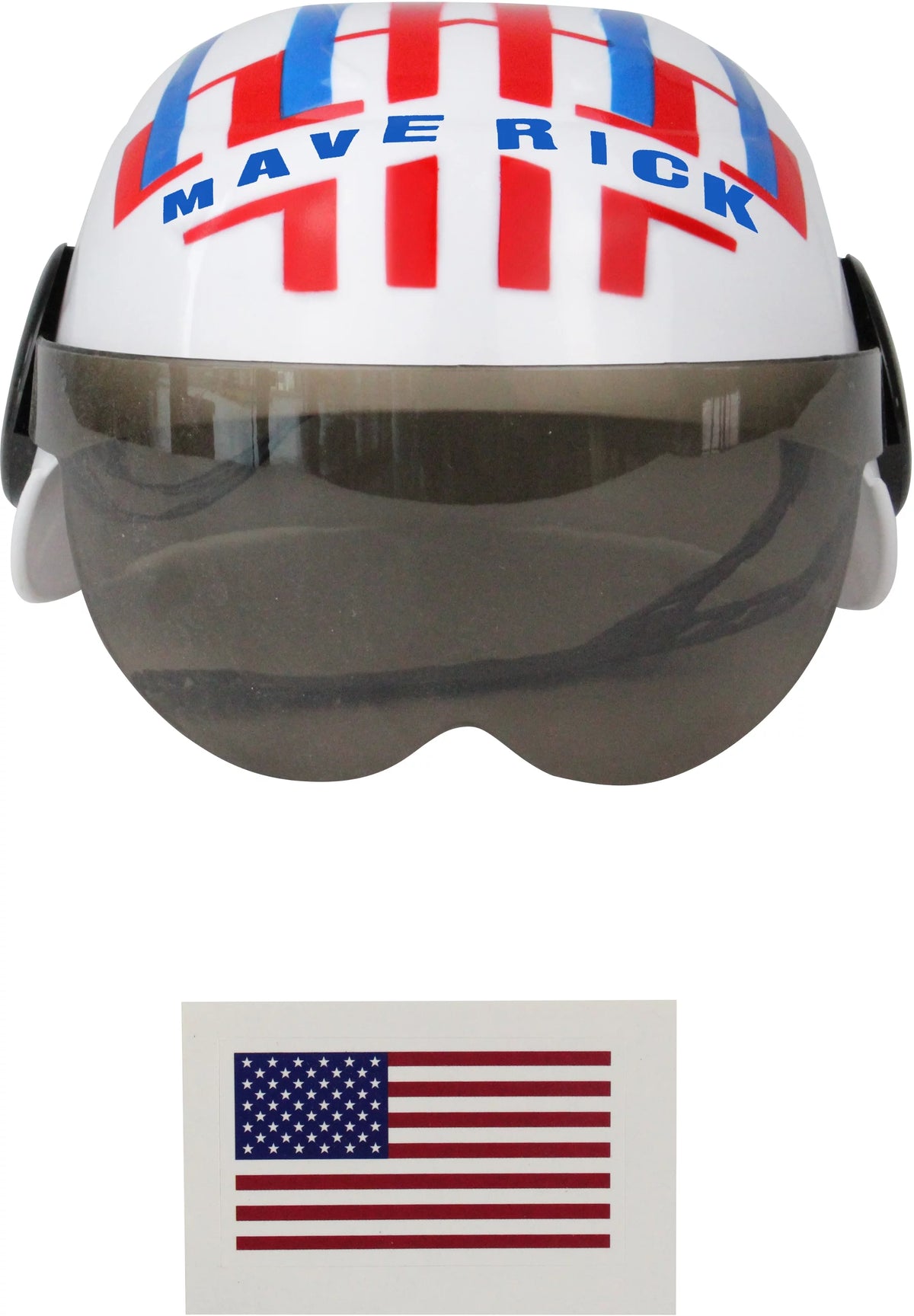 White Pilot Helmet Costume Accessory E3863