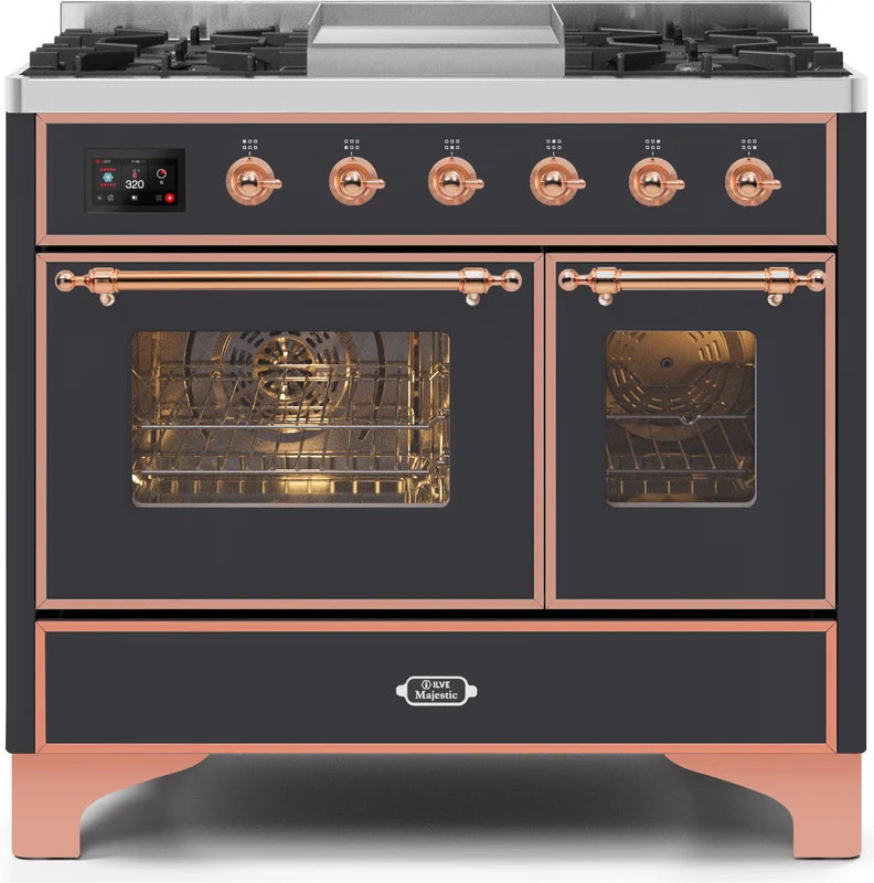 40 Dual Fuel Propane Gas Range Y17338
