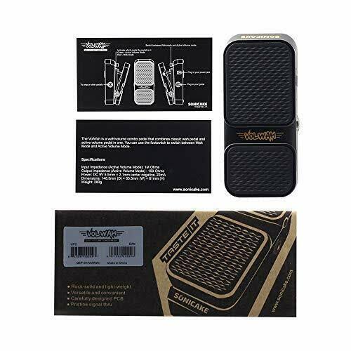 Active Volume Wah Guitar Effects Pedal T9205