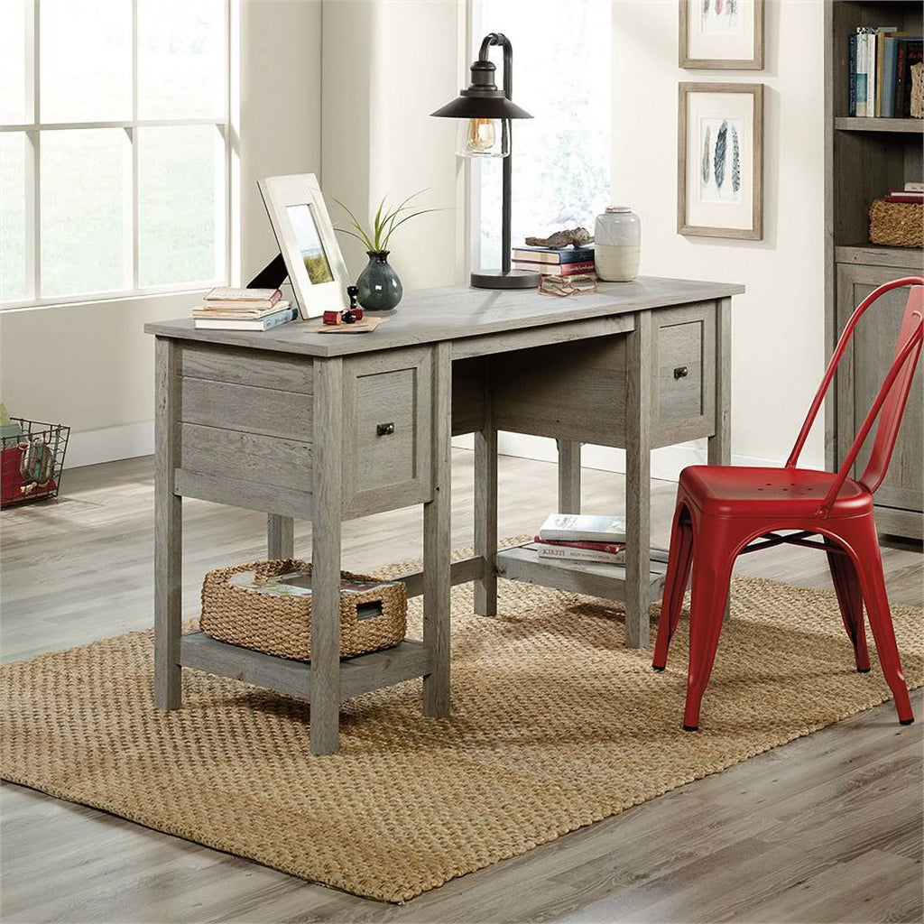 Engineered Wood Writing Desk in Mystic Oak J7306
