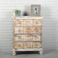 Distressed Wood 4 Drawers Dresser A2836