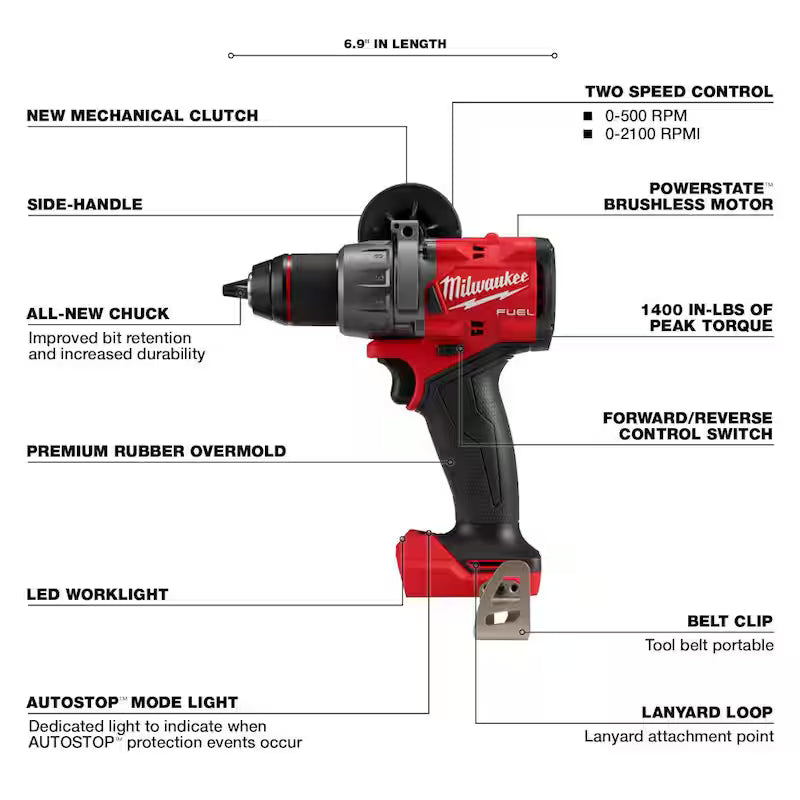 18V Lithium-Ion Brushless Cordless Combo Kit with 5.0 Ah Batteries 7-Tool & Cordless Blower R457
