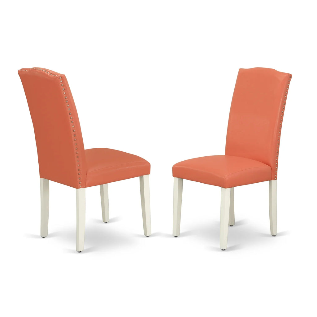 Pu Leather Chair Set Of 2 F86732