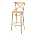 White Counter Height Barstool A595