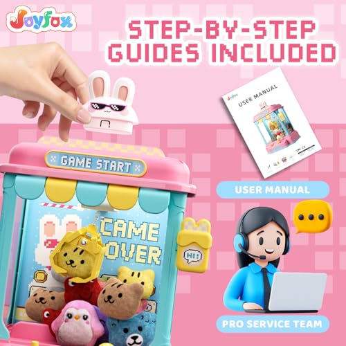 Mini Claw Machine with Plush and Capsule Toy I107