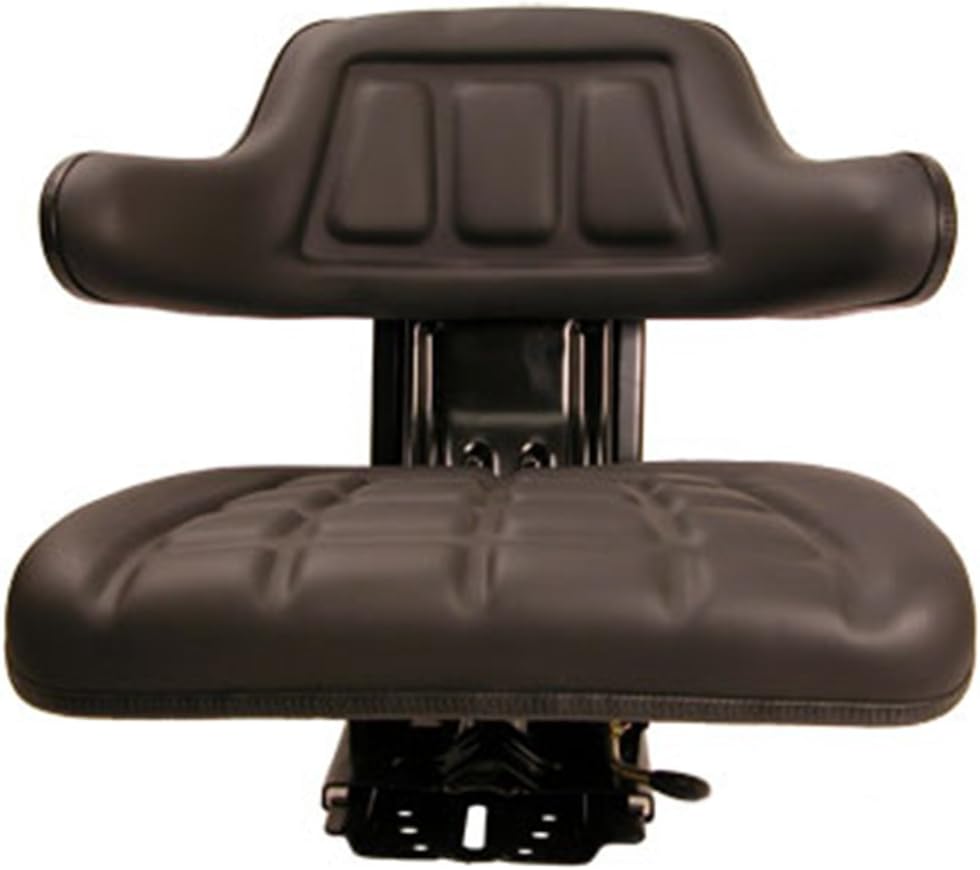 Black Universal Tractor Seat Susp w/ Base & Tracks Pack of 2 Y820