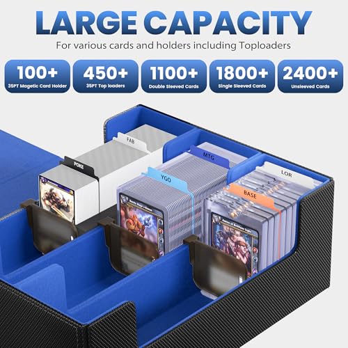 Card Storage Box with 10 Dividers O860461