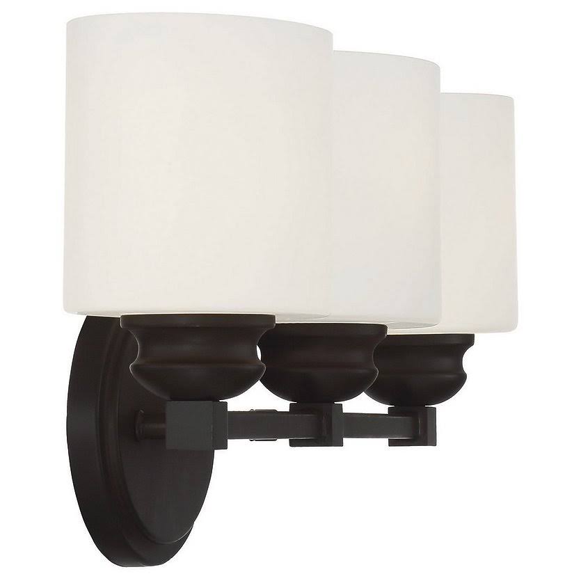 3 Light Bath Bar, English Bronze W9076