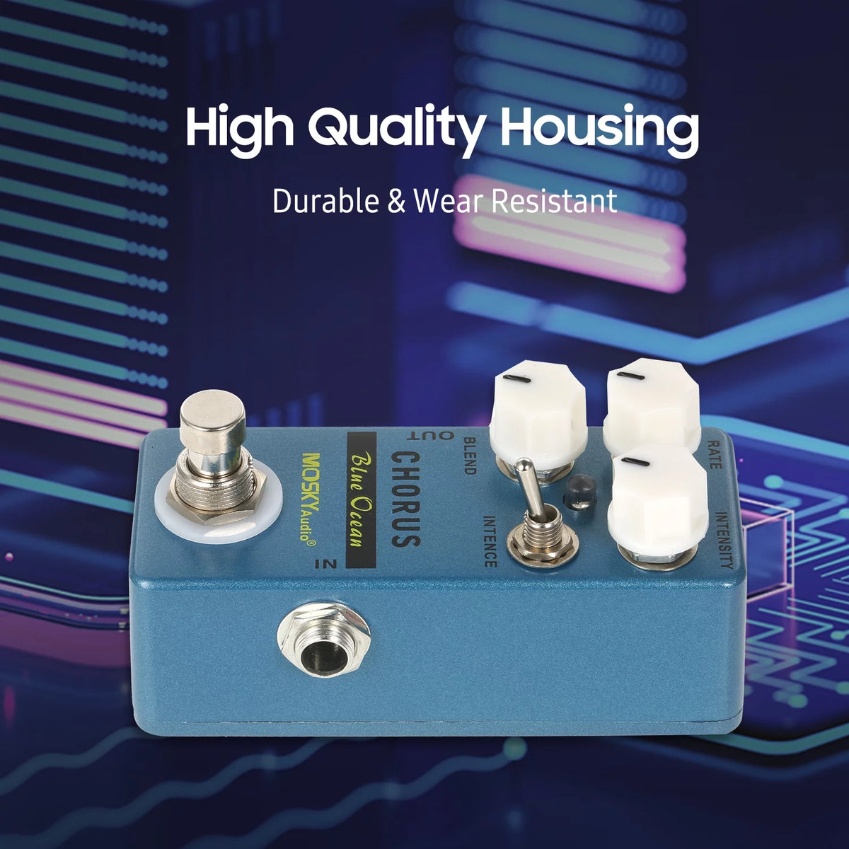 Blue Ocean Chorus Guitar Effect Pedal K120585