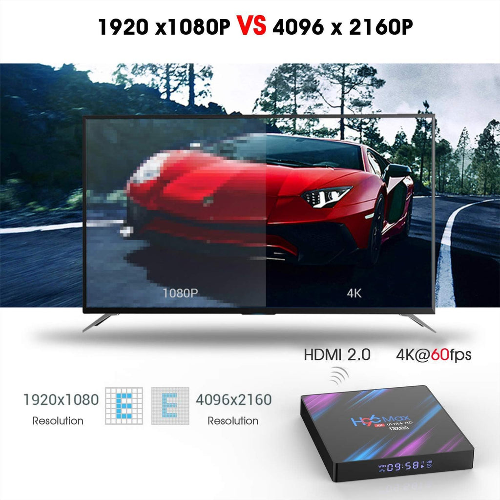 2GB RAM 16GB ROM 4K Smart TV Box Pack of 2 U147163