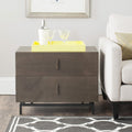 Dark Brown and Black Cabinet I87298